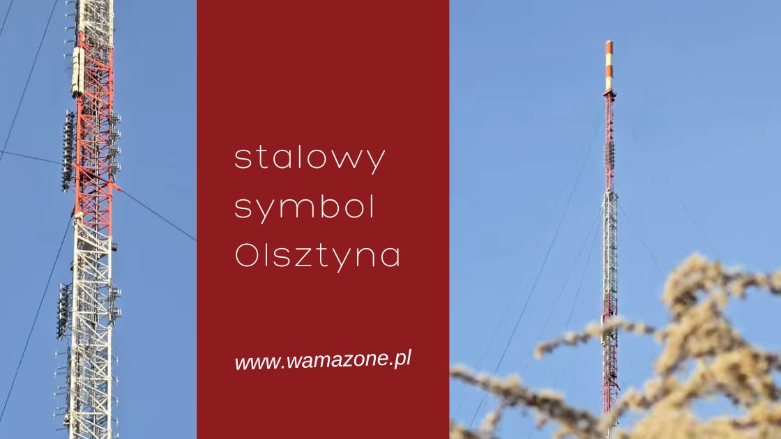 Wieża radiowo-telewizyjna w Olsztynie – stalowy symbol miasta i główny nadajnik regionu