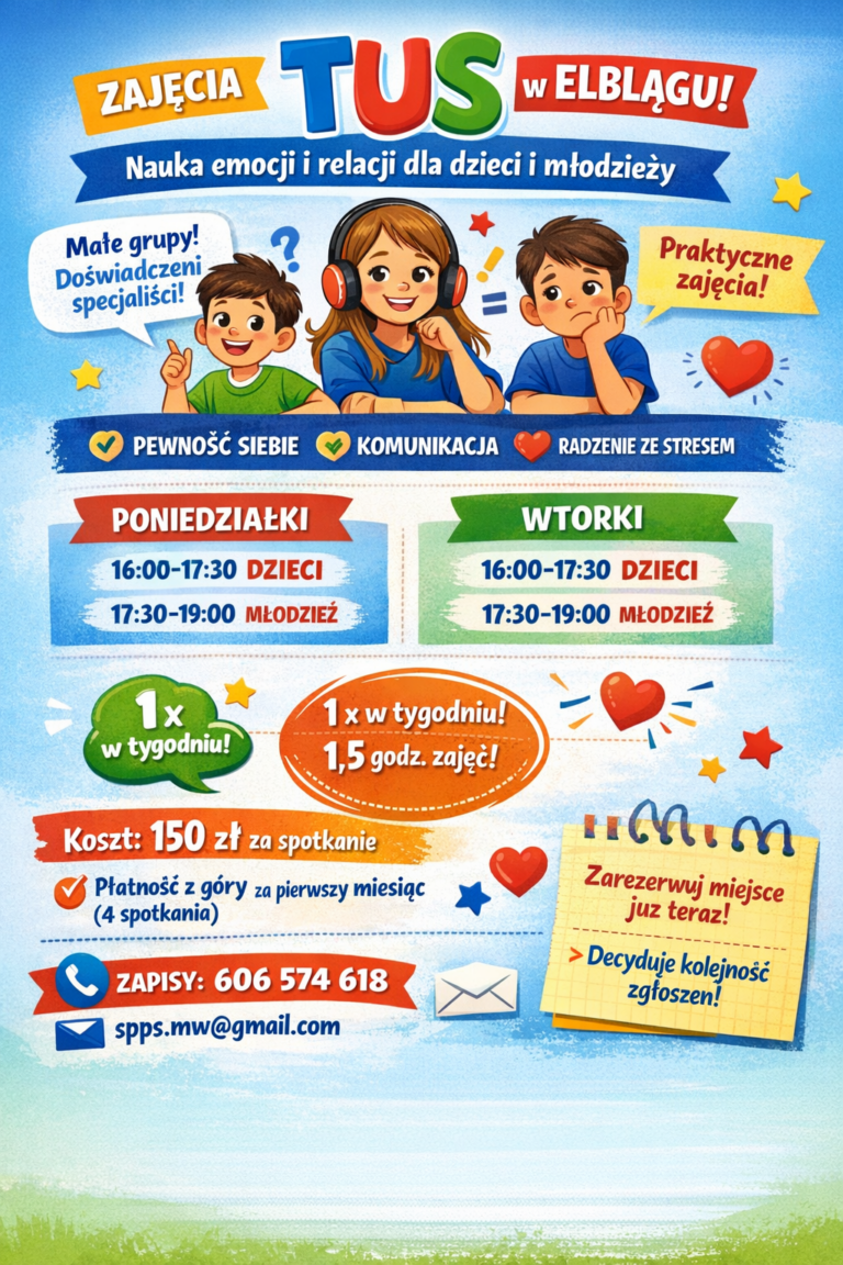 Zajęcia TUS w Elblągu!