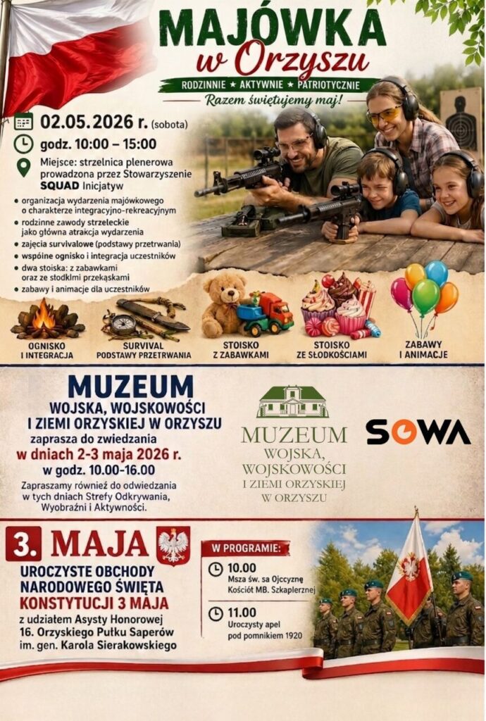 Majówka w Orzyszu