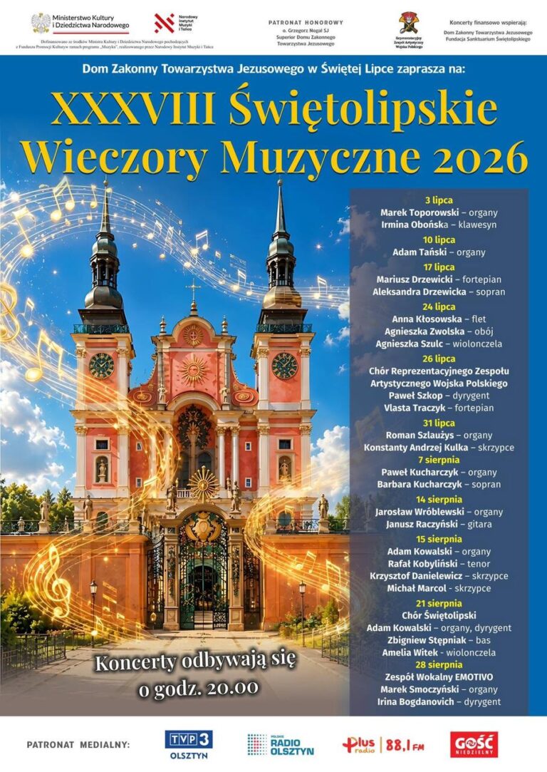 XXXVIII Świętolipskie Wieczory Muzyczne 2026
