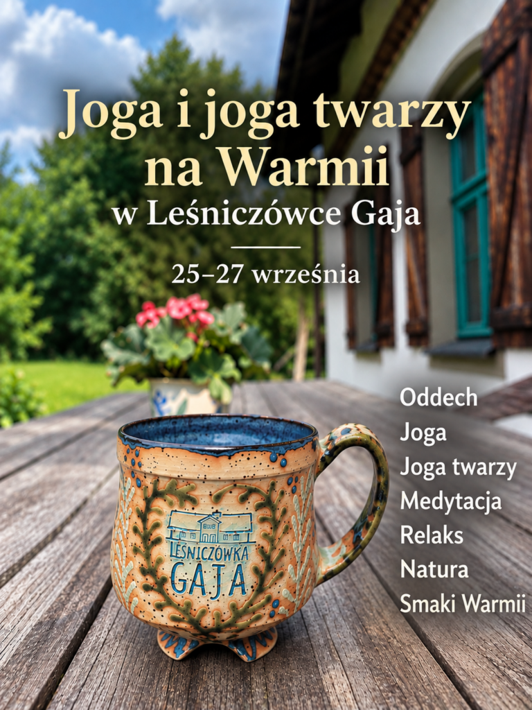 Kobiecy weekend na Warmii – joga ciała i joga twarzy