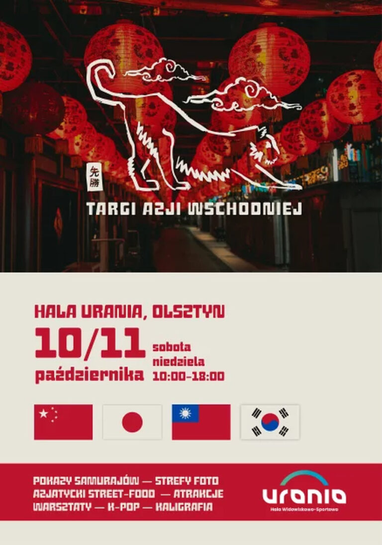 Targi Azji Wschodniej w Olsztynie 🇯🇵🇰🇷🇨🇳